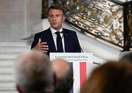 La popularidad de Macron cae por primera vez por debajo del 20%
