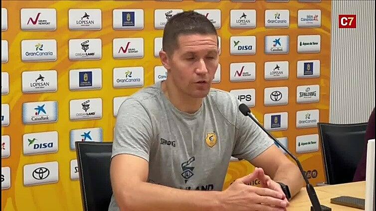 Lakovic analiza el derbi frente a La Laguna en la Copa Isola