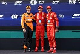 Póker de poles de Leclerc en Bakú