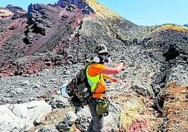 El Tajogaite aún arde: la temperatura en el cráter alcanza los 673 grados