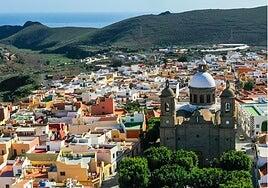 El casco de Agüimes inicia sus fiestas en honor a la Virgen del Rosario