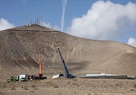 Avanza al fin el parque eólico San Bartolomé