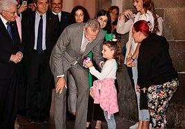 El Rey se reencuentra con Ana Valentina 7 años después en Gran Canaria