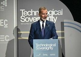 Felipe VI confía en que Europa siga trabajando «con firmeza» en la reactivación tecnológica