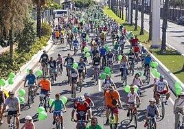 La Fiesta de la Bici pone el cierre a la Semana Europa de la Movilidad de la capital grancanaria