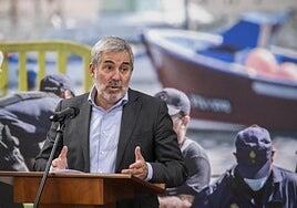 Clavijo, tras la suspensión del protocolo para los menores migrantes: «Hoy están siendo recogidos con menos garantías»