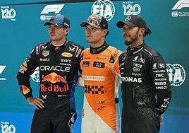 Norris se lleva la pole en Singapur, pero Verstappen saca la cabeza