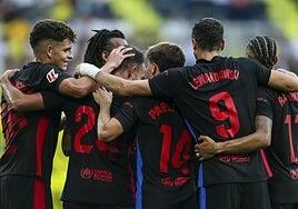 El Barça llora y ríe en La Cerámica