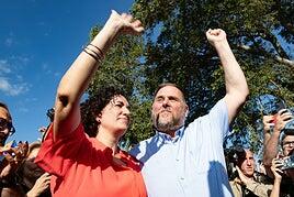 Junqueras y Rovira no cesan las hostilidades en la guerra en ERC