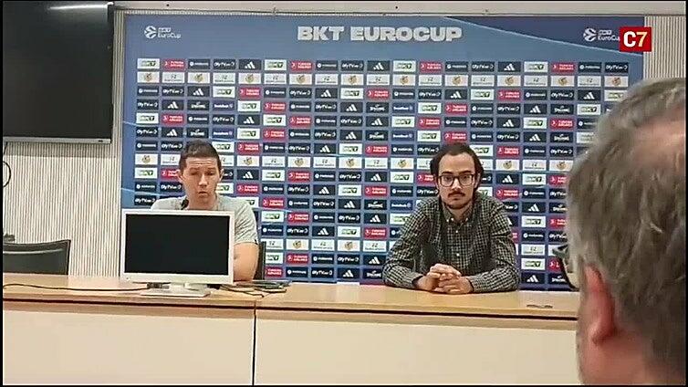 Lakovic analiza el encuentro entre el Granca y el Trento