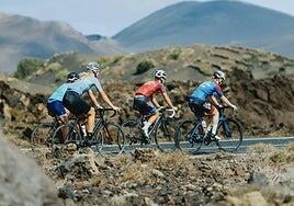 Cortes en carreteras por la Vuelta Ciclista a Lanzarote