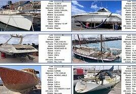 Puertos Canarios subasta ocho embarcaciones: «Si tiene un céntimo, puede tener un barco»