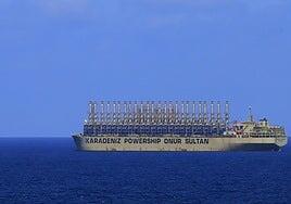 Una central energética flotante