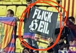Multa al Barça por la pancarta nazi en el partido ante el Mónaco