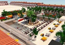 Jardín del Sol será un hotel de cuatro estrellas tras invertir 4,8 millones