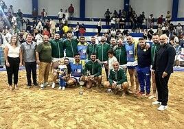 1.200 espectadores presenciaron la victoria del Almogarén en Vecindario