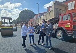 El asfalto, por fin, llega a las calles de Telde