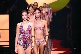 Baño de moda en ExpoMeloneras: segunda jornada de Gran Canaria Swim Week