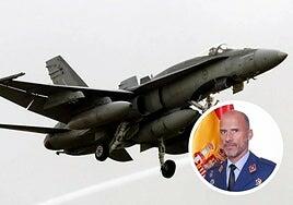 Muere un piloto del Ejército del Aire tras estrellarse con un caza F-18 en Teruel