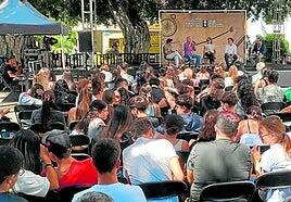 Una biblioteca al aire libre