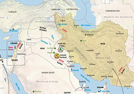 Dos mapas para situarse en el avispero de Oriente Medio