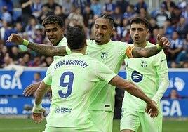 El tridente de ataque del Barça mete miedo