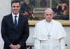Sánchez se reúne con el Papa este viernes por la guerra en Oriente Medio