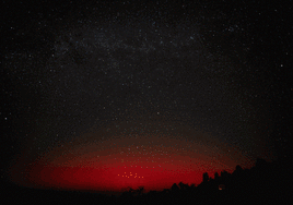 Las auroras boreales reaparecen en Canarias