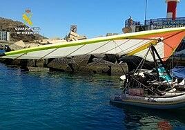 Interceptada una zódiac voladora en el sur de Gran Canaria