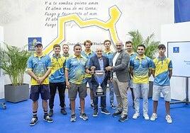 El Cabildo de Gran Canaria felicita al Molina Sport tras conquistar la Supercopa