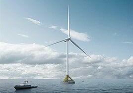 Sale a información pública la instalación de un prototipo de eólica marina flotante