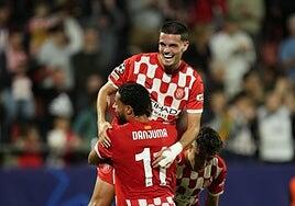 Miguel Gutiérrez y Juanpe bautizan al Girona a pesar de las bajas