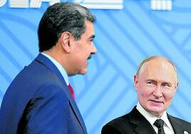 Putin da aire al régimen de Maduro