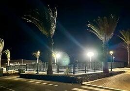 El PP de Yaiza pide control con las luces de las canchas