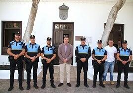La Policía Local de Yaiza suma cuatro agentes