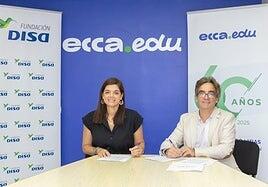 ecca.edu y Fundación DISA renuevan convenio para seguir trabajando juntas