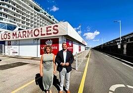 Estrenada parte de la nueva terminal de cruceros de Arrecife