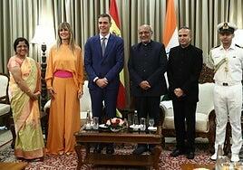 La nueva imputación coge a Begoña Gómez en la India con Sánchez y agenda propia