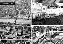 De la riada de 1957 al desastre de 2024: las últimas inundaciones catastróficas en España