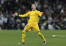 Iñaki Peña cierra el debate en la portería del Barça