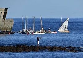 Arinaga acoge la 33ª edición del Campeonato de Canarias de Barquillos de Vela Latina