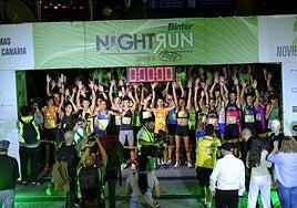 Lachgar y Ardel se coronan en la XI Binter NightRun que contó con 6.000 participantes