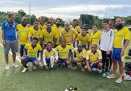 El nombre de Canarias luce en el fútbol cubano