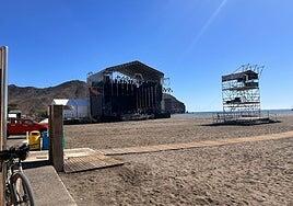 La playa de Gran Tarajal espera al festival Arena Negra 2024