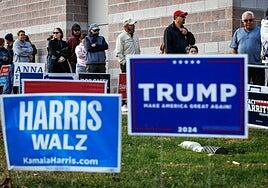 En directo, la última hora de las elecciones de Estados Unidos 2024 | Trump aventaja a Harris también en los Estados clave