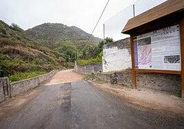 Valleseco ha acometido la conexión de la red de saneamiento del Molino del Llanete