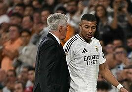 Mbappé y Ancelotti, en la diana