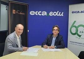ecca.edu y Fundación Canaria Destilerías Arehucas renuevan convenio para impulsar la educación en Canarias