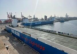 El nuevo buque de carga de Fred. Olsen comienza a operar entre Tenerife y las islas de la provincia de Las Palmas