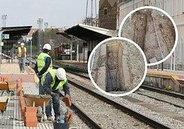 Hallan 65 tumbas romanas bajo las vías de la estación de tren de Mérida